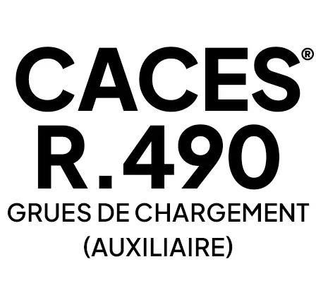 CACES® R.490 - Grues de chargement (auxiliaire)